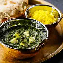Palak paneer